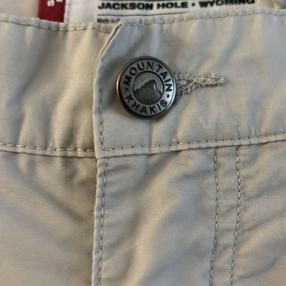 ๐๐๐ MOUNTAIN KHAKIES EUC SIZE 34x32 SLIM FIT POPLIN ๐๐๐ - Picture 4 of 9